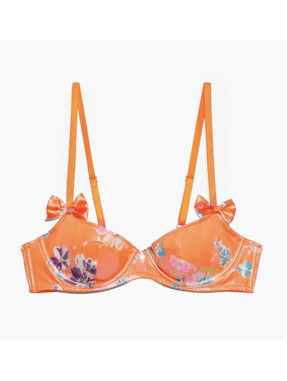 Savage X Fenty Night Blooms Unlined Demi Bra - 34C